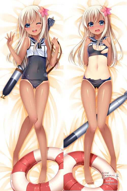 New Kantai Collection Lo500 Anime Dakimakura Japanese Pillow Cover H2828 Anime Dakimakura Pillow Shop