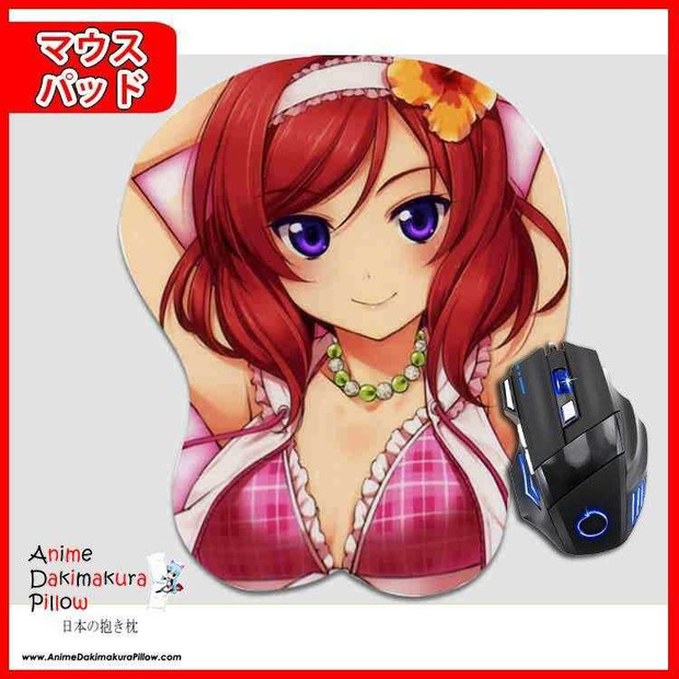 New Nishikino Maki - Love Live Anime Exclusive 3D Mouse Pad Sexy Butt Wrist Rest Oppai GZF MM-182 Anime Dakimakura Pillow Shop