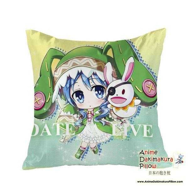 New Yoshino - Date a Live Anime Dakimakura Square Pillow Cover GZFONG21 Anime Dakimakura Pillow Shop