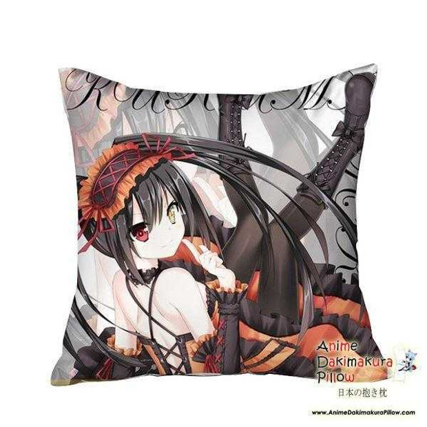 New Kurumi Tokisaki - Date a Live Anime Dakimakura Square Pillow Cover GZFONG09 Anime Dakimakura Pillow Shop