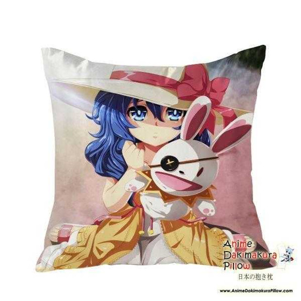 New Yoshino - Date a Live Anime Dakimakura Square Pillow Cover GZFONG46 Anime Dakimakura Pillow Shop