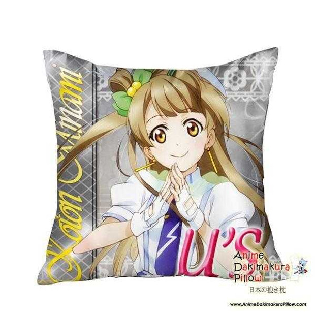 New Minami Kotori - Love Live Anime Dakimakura Square Pillow Cover GZFONG48 Anime Dakimakura Pillow Shop