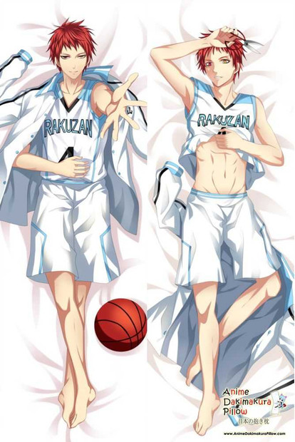 New Kuroko no Basuke Seijuro Akashi Anime Dakimakura Japanese Pillow Cover MGF-54044 Anime Dakimakura Pillow Shop