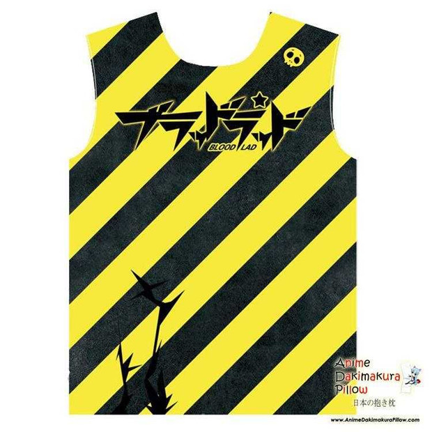 New Blood Lad Extraordinary Anime Print Sleeveless Summer Shirt MGF-YF068 Anime Dakimakura Pillow Shop