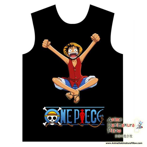New Luffy - One Piece Special Anime Print Sleeveless Summer Shirt MGF-YF087 Anime Dakimakura Pillow Shop