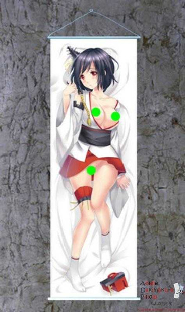 New Kantai Collection Yamashiro Dakimakura Anime Wall Banner F204 ContestOneHundredThirteen11 Anime Dakimakura Pillow Shop