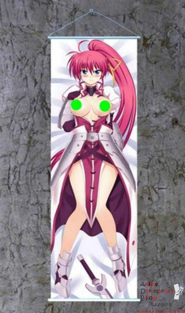 New Magical Girl Lyrical Nanoha Signum Dakimakura Anime Wall Banner F220 ContestOneHundredFourteen3 Anime Dakimakura Pillow Shop