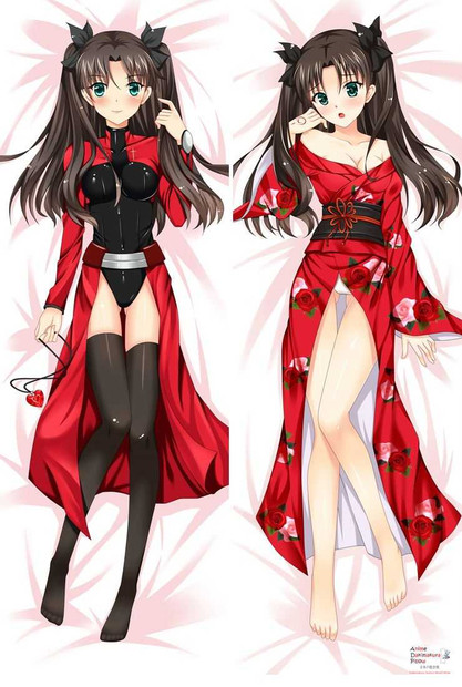 New Fate Stay Night Rin Tohsaka Anime Dakimakura Japanese Pillow Cover MGF-55037 Anime Dakimakura Pillow Shop