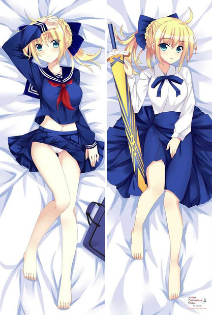 New Fate Stay Night Saber Anime Dakimakura Japanese Pillow Cover MGF-55043 Anime Dakimakura Pillow Shop