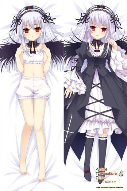 New Rozen Maiden Suigintou Anime Dakimakura Japanese Pillow Cover MGF-55017 Anime Dakimakura Pillow Shop
