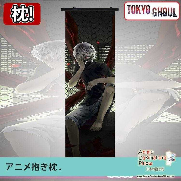New Tokyo Ghoul Dakimakura Anime Wall Poster Banner Japanese Art Otaku Limited Edition GZFONG098 Anime Dakimakura Pillow Shop