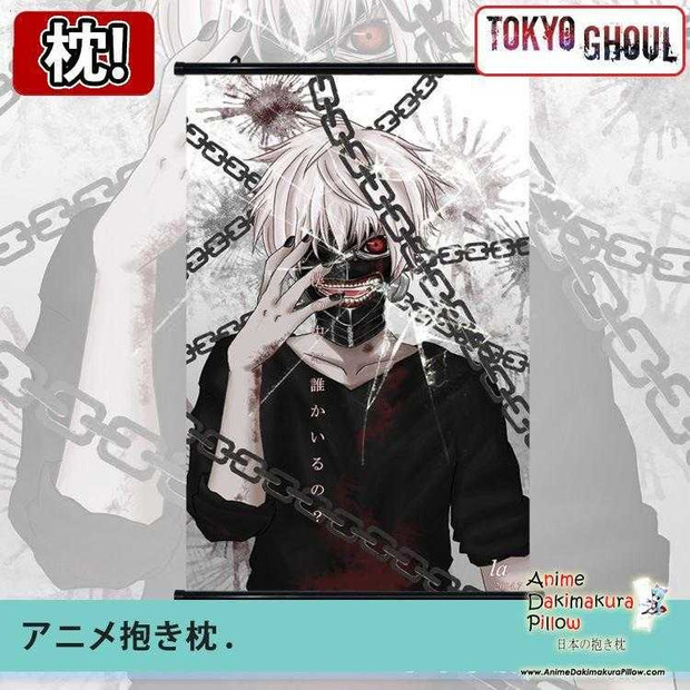 New Tokyo Ghoul Japanese Anime Art Wall Scroll Poster Limited Edition High Quality GZFONG009 Anime Dakimakura Pillow Shop