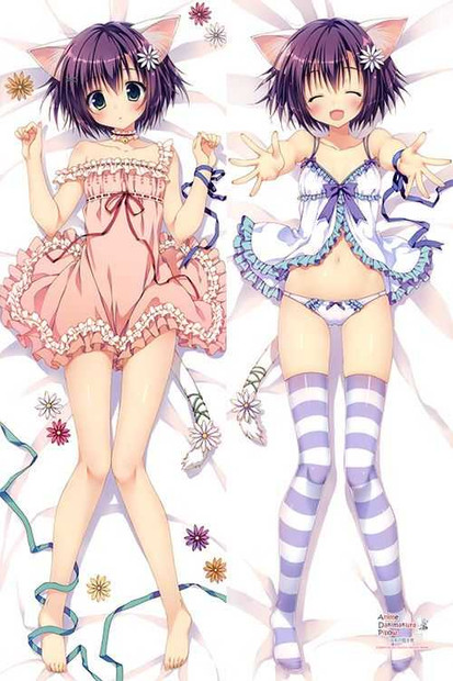 New Kurobane Girl Anime Dakimakura Japanese Hugging Body Pillow Cover H2926 Anime Dakimakura Pillow Shop