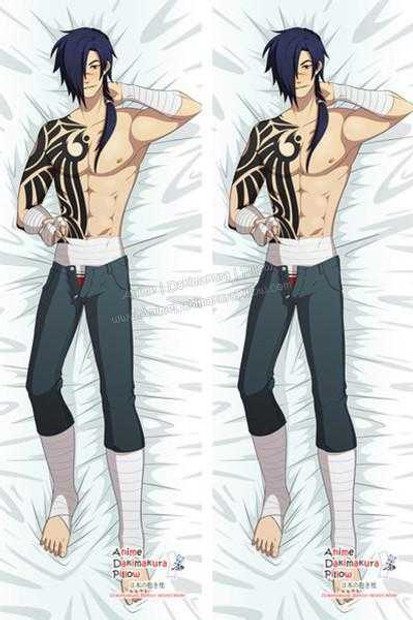 New Koujaku - Dramatical Murder Anime Dakimakura Japanese Pillow Cover Custom Designer Natalee Glockzin ADC20 Anime Dakimakura Pillow Shop