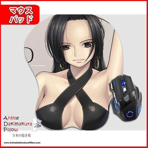 New Boa Hancock - One Piece Anime Ergonomic 3D Mouse Pad Sexy Butt Wrist Rest Oppai GZFONG MM -083 Anime Dakimakura Pillow Shop