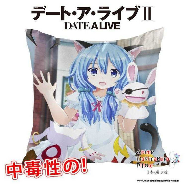 New Yoshino - Date a Live 40x40cm Square Anime Dakimakura Waifu Throw Pillow Cover GZFONG64 Anime Dakimakura Pillow Shop