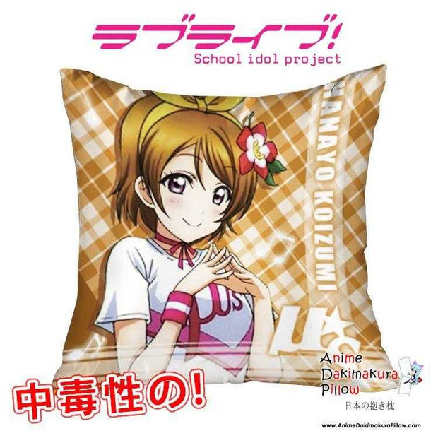 New Hanayo Koizumi - Love Live 40x40cm Square Anime Dakimakura Waifu Throw Pillow Cover GZFONG100 Anime Dakimakura Pillow Shop