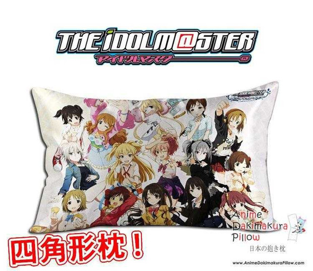 New The Idolmaster Anime Waifu Dakimakura Rectangle 40x70cm Pillow Cover GZFONG-04 Anime Dakimakura Pillow Shop