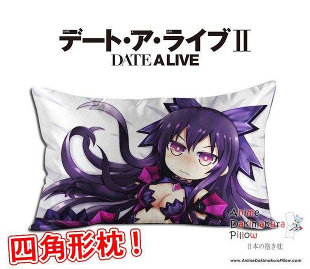 New Yatogami Tohka - Date a Live Anime Waifu Dakimakura Rectangle 40x70cm Pillow Cover GZFONG-40 Anime Dakimakura Pillow Shop