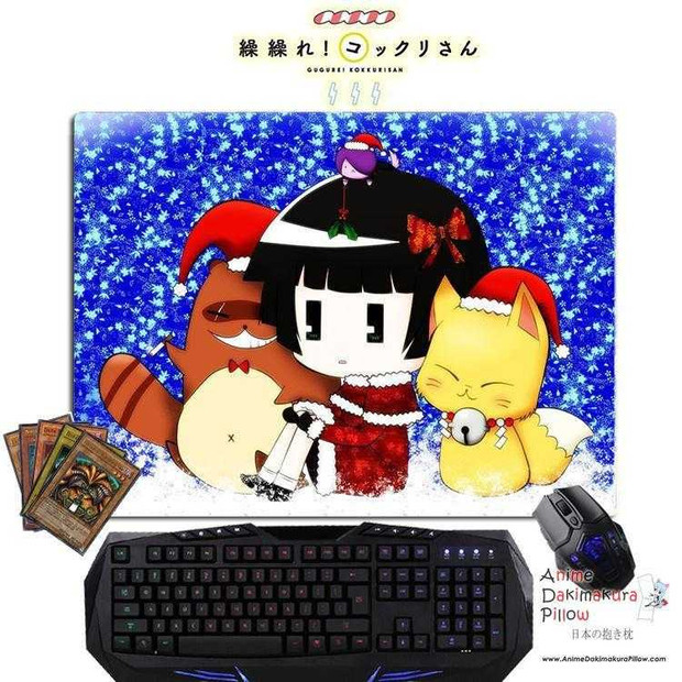 New Gugure Kokkuri San Anime Gaming Mouse Pad Deluxe Multipurpose Playmat GZFONG-P07 Anime Dakimakura Pillow Shop