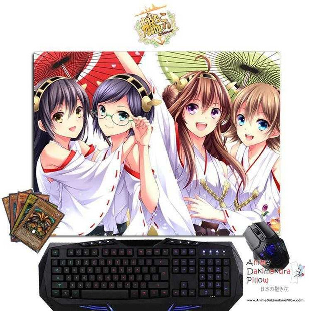 New Kantai Collection Anime Gaming Mouse Pad Deluxe Multipurpose Playmat GZFONG-P08 Anime Dakimakura Pillow Shop