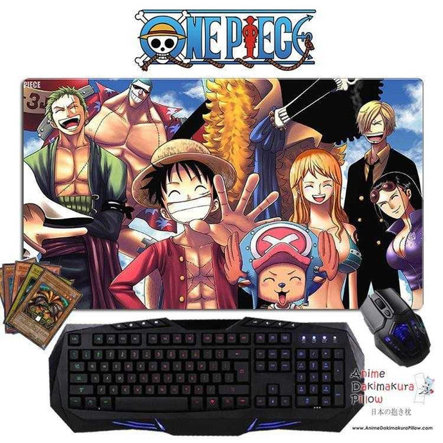 New One Piece Anime Gaming Mouse Pad Deluxe Multipurpose Playmat GZFONG-P17 Anime Dakimakura Pillow Shop