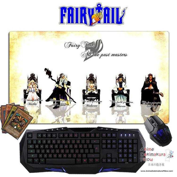New Fairy Tail Anime Gaming Mouse Pad Deluxe Multipurpose Playmat GZFONG-P26 Anime Dakimakura Pillow Shop
