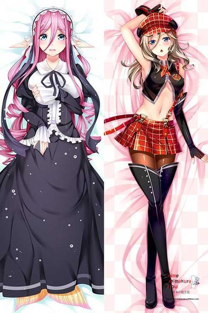 New Alisa Ilynichna Omela - God Eater and Meroune Lorelei - Monster Musume Anime Dakimakura Japanese Hugging Body Pillow Cover H2968 H2970 Anime Dakimakura Pillow Shop