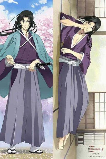 New Hakouki Movie "Male" -Kazama Chikage- Anime Dakimakura Japanese Pillow Cover Hakouki Movie2-1 Anime Dakimakura Pillow Shop