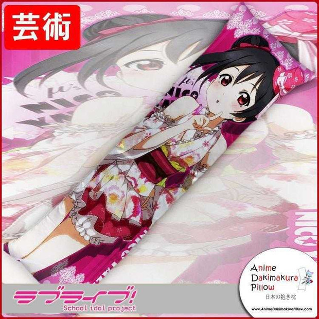 New Nico Yazawa - Love Live Anime Dakimakura Japanese Hugging Body Pillow Cover GZFONG153 Anime Dakimakura Pillow Shop