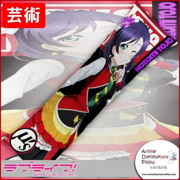 New Tojo Nozomi - Love Live Anime Dakimakura Japanese Hugging Body Pillow Cover GZFONG187 Anime Dakimakura Pillow Shop