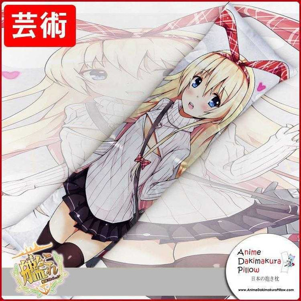 New Shimakaze - Kantai Collection Anime Dakimakura Japanese Hugging Body Pillow Cover GZFONG221 Anime Dakimakura Pillow Shop