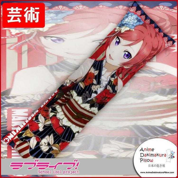 New Maki Nishikino - Love Live Anime Dakimakura Japanese Hugging Body Pillow Cover GZFONG224 Anime Dakimakura Pillow Shop