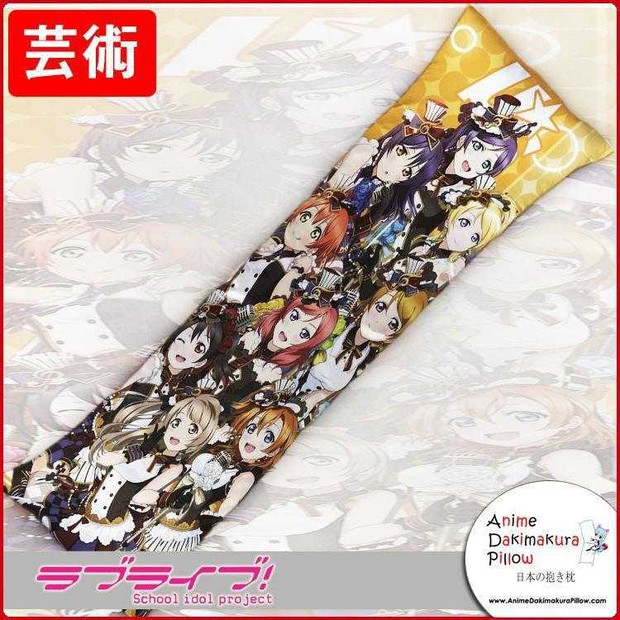 New Love Live Anime Dakimakura Japanese Hugging Body Pillow Cover GZFONG246 Anime Dakimakura Pillow Shop