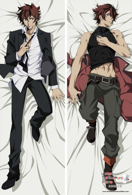 New Andy Hinomiya - The Unlimited Hyobu Kyosuke Male Anime Dakimakura Japanese Hugging Body Pillow Cover MGF-59031 Anime Dakimakura Pillow Shop