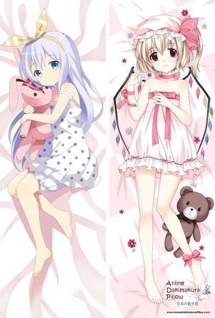New Touhou Project - Is the Order Rabbit Anime Dakimakura Japanese Hugging Body Pillow Cover MGF-59007 59013 Anime Dakimakura Pillow Shop