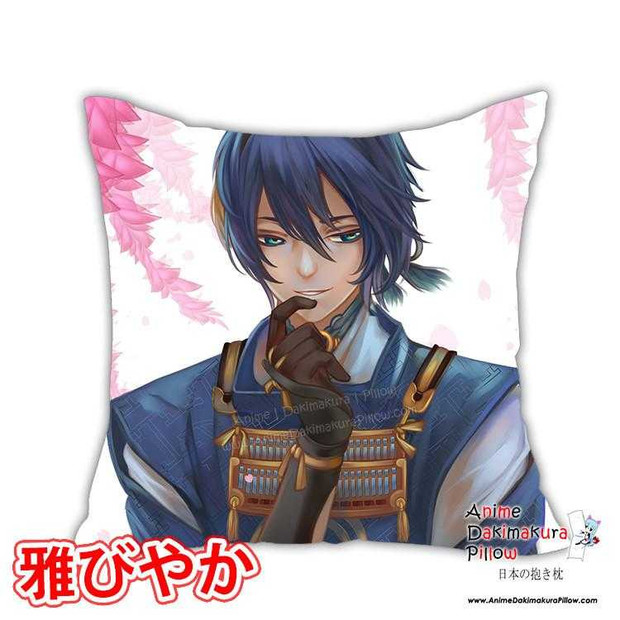 New Touken Ranbu Anime Male Dakimakura Square Pillow Cover Custom Designer Rokudo-Aurora ADC143 Anime Dakimakura Pillow Shop