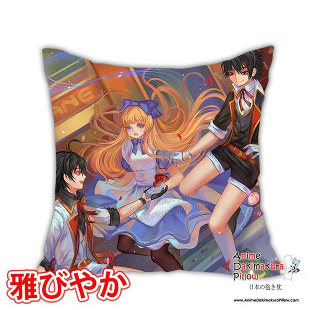 New Alice in Wonderland Anime Dakimakura Square Pillow Cover Custom Designer Rokudo-Aurora ADC131 Anime Dakimakura Pillow Shop