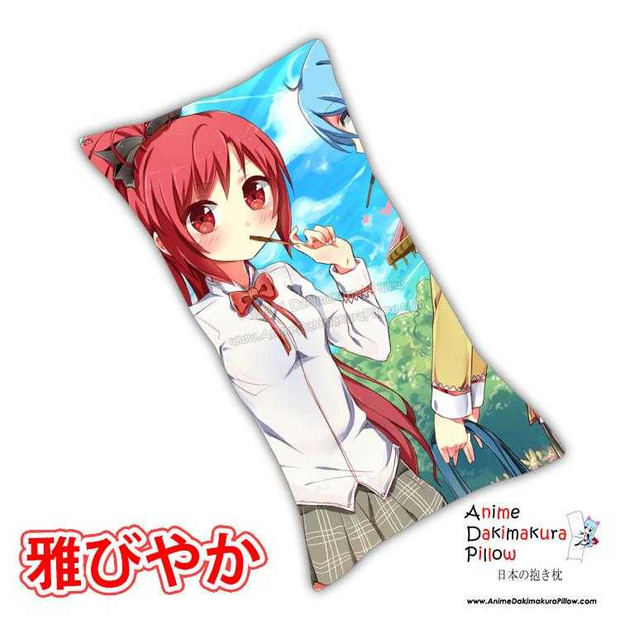 New Puella Magi Madoka Magica Kyoko Sakura Anime Dakimakura Rectangle Pillow Cover Custom Designer TakaiSeika ADC175 Anime Dakimakura Pillow Shop