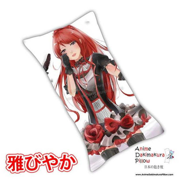 New Red Velvet Anime Dakimakura Rectangle Pillow Cover Custom Designer TakaiSeika ADC174 Anime Dakimakura Pillow Shop