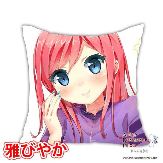 New Lovely Pink Hair Top Selling Anime Dakimakura Square Pillow Cover Custom Designer TakaiSeika ADC183 Anime Dakimakura Pillow Shop
