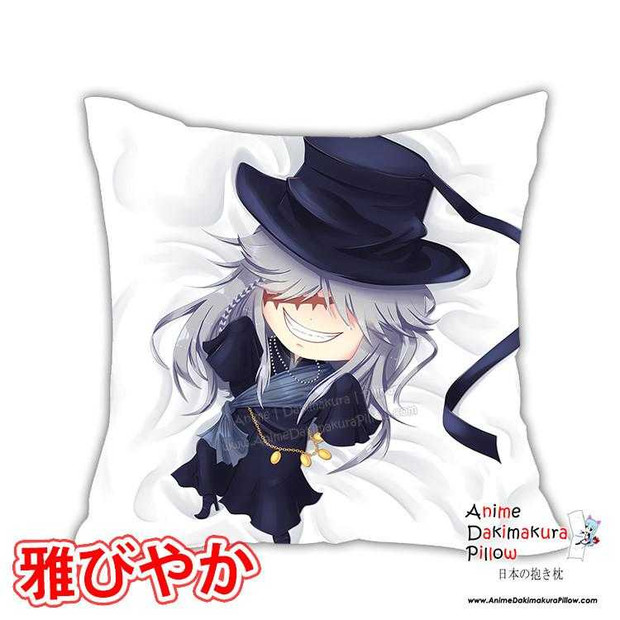 New Undertaker - Black Butler Anime Dakimakura Square Pillow Cover Custom Designer KadajXxX ADC256 Anime Dakimakura Pillow Shop