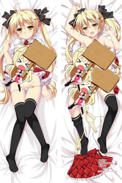 New Kawaii Yellow Haired Anime Dakimakura Japanese Hugging Body Pillow Cover MGF-511001 Anime Dakimakura Pillow Shop