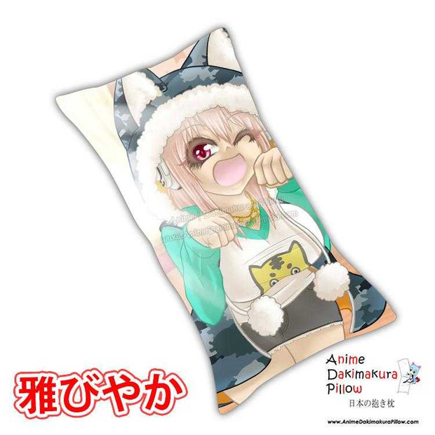 New Super Sonico Anime Dakimakura Rectangle Pillow Cover Custom Designer Reika Miyuki ADC226 Anime Dakimakura Pillow Shop