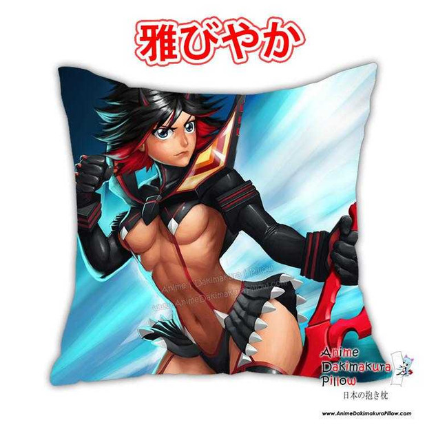 New Ryuko Matoi - Kill La Kill Anime Dakimakura Square Pillow Cover Custom Designer GenghisKwan ADC276 Anime Dakimakura Pillow Shop