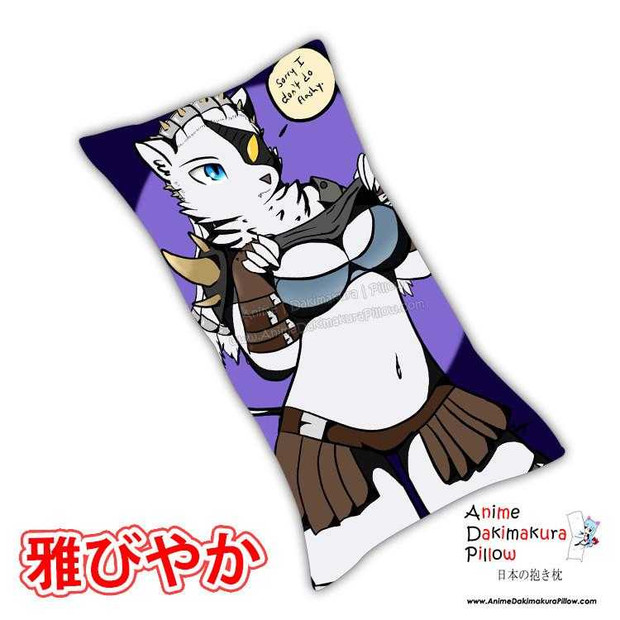 New Gender Bend Rengar - League of Legends Anime Dakimakura Japanese Pillow Cover Custom Designer DragonTamerSuccubus ADC297 Anime Dakimakura Pillow Shop