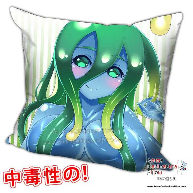 New Suu - Monster Musume Anime Dakimakura Square Pillow Cover H0237 Anime Dakimakura Pillow Shop