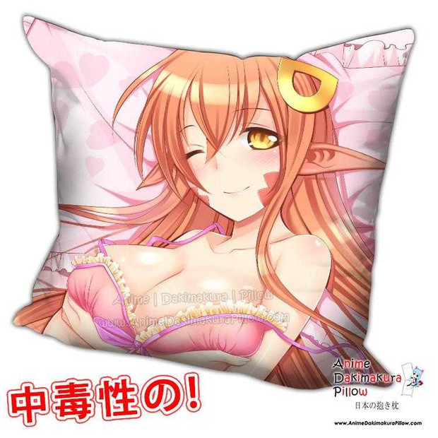 New Miia - Monster Musume Anime Dakimakura Square Pillow Cover H0238 Anime Dakimakura Pillow Shop