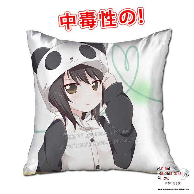 New Yui Funami - Yuru Yuri 40x40cm Square Anime Dakimakura Throw Pillow Cover GZFONG421 Anime Dakimakura Pillow Shop