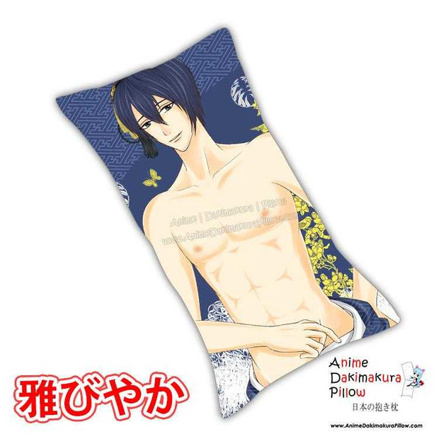 New Mikazuki Munechika - Touken Ranbu Anime Dakimakura Japanese Pillow Cover Custom Designer PoisonBoysloveAlert ADC398 Anime Dakimakura Pillow Shop